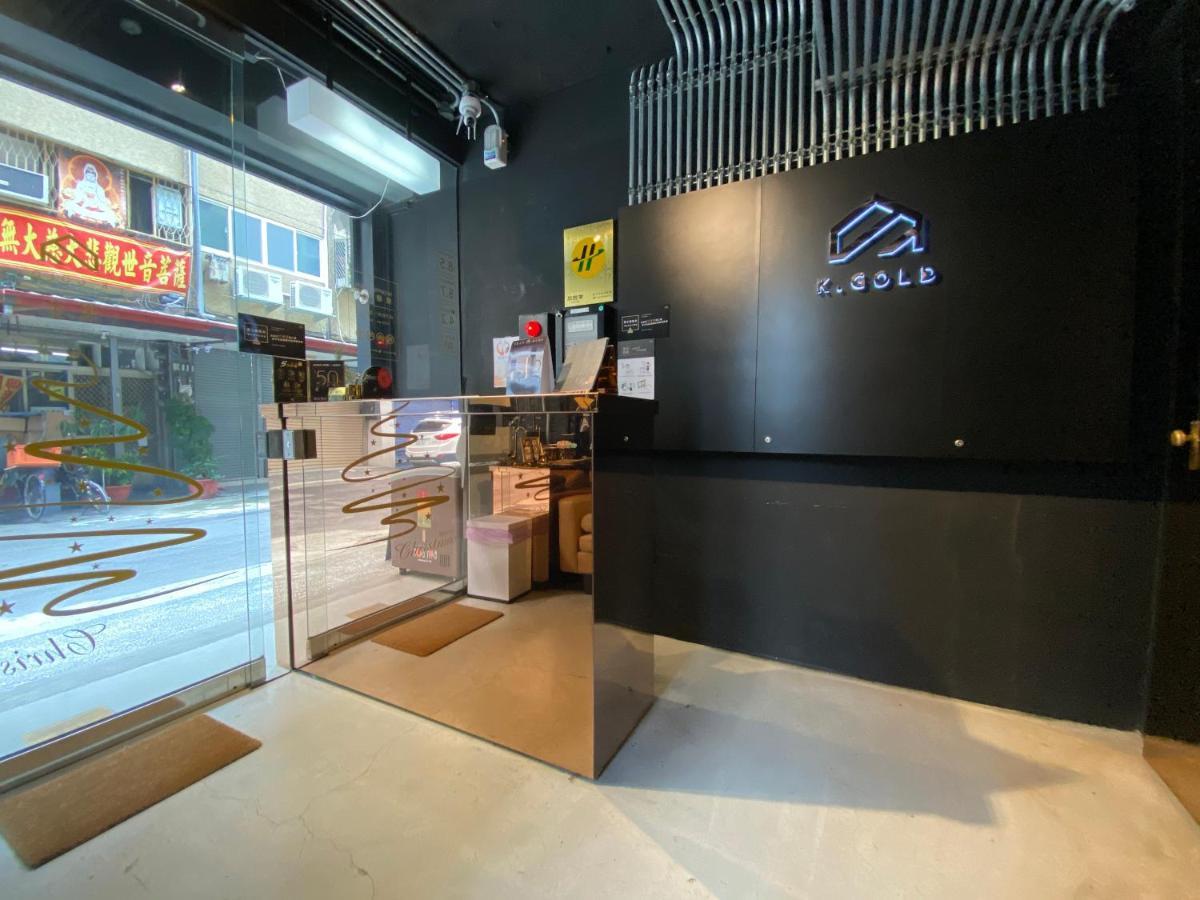 K. Gold Hotel Taichung Buitenkant foto